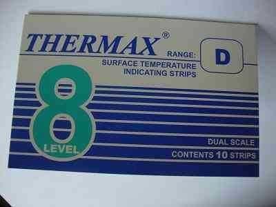 8格D型英国Thermax测温纸