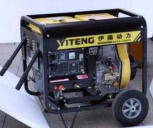 小型190A柴油发电电焊两用机