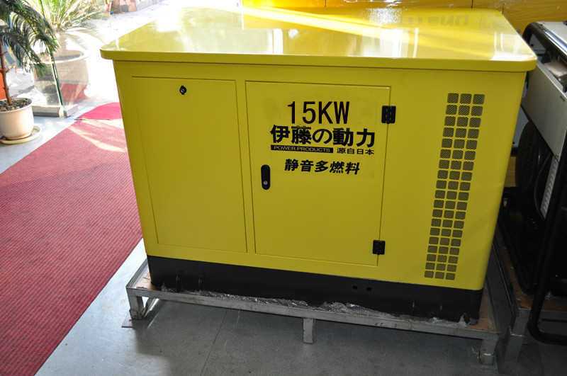 15千瓦工业静音汽油发电机组参数